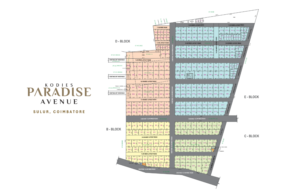 Modern plotted township project by Kodies Promoters