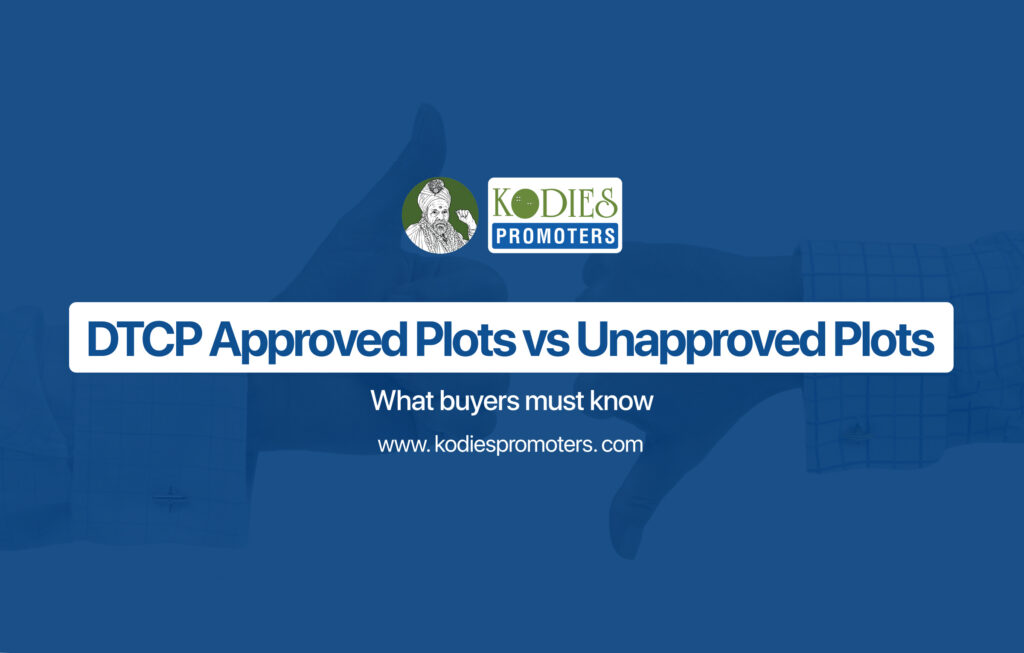 DTCP-approved vs unapproved plots